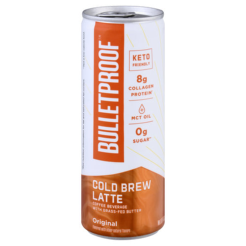 Bulletproof Latte, Cold Brew, Original