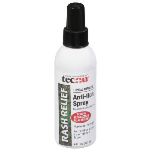 Tecnu Anti-Itch Spray, Maximum Strength