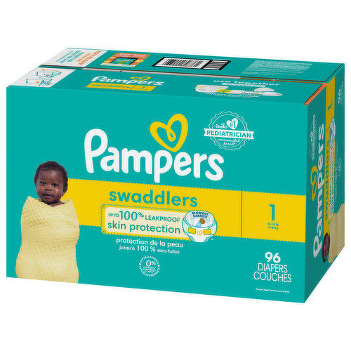 Pampers swaddlers jumbo hot sale pack size 3