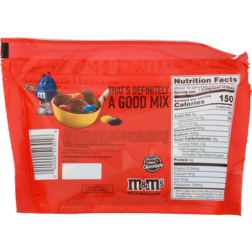 M&M's Peanut Butter, Red, White & Blue Mix, Sharing Size