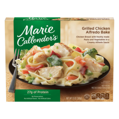 Marie Callender's Grilled Chicken Alfredo Bake