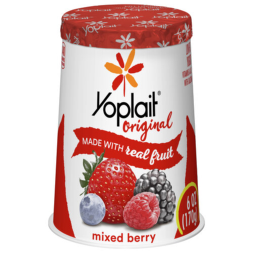 Yoplait Yogurt, Low Fat, Mixed Berry