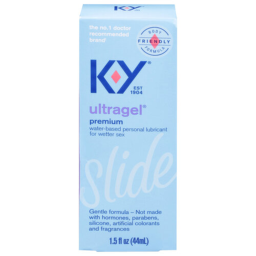 K-Y Lubricant, Premium, Slide - Brookshire's