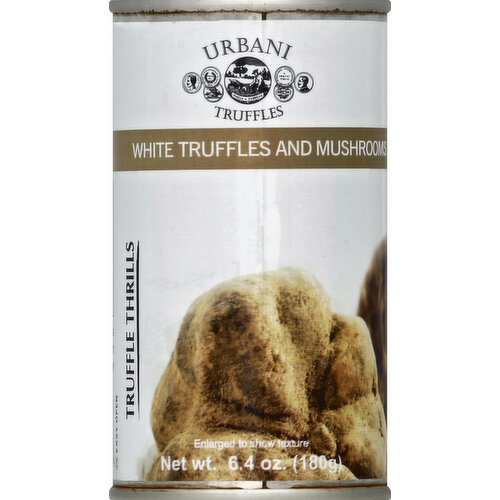 Urbani White Truffles and Mushrooms