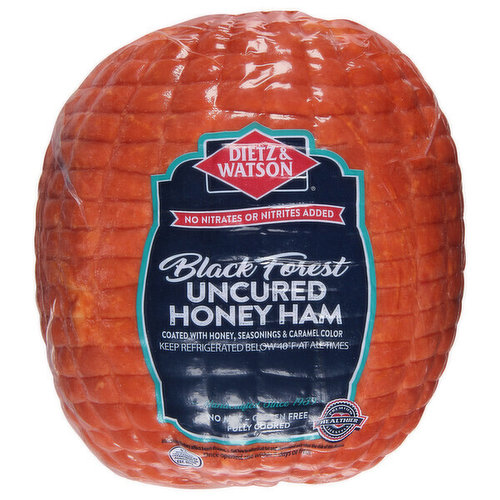 Dietz & Watson Black Forest Uncured Honey Ham - Super 1 Foods