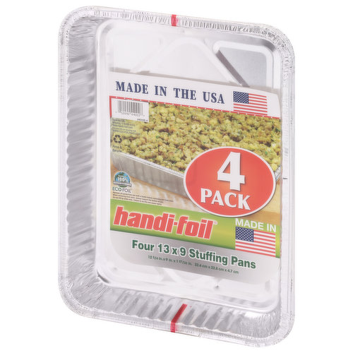 Handi-Foil Eco-Foil Thanksgiving Stuffing Pans - Shop Bakeware at H-E-B