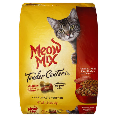 Meow Mix Treats for Cats, with White Meat Chicken, Soft