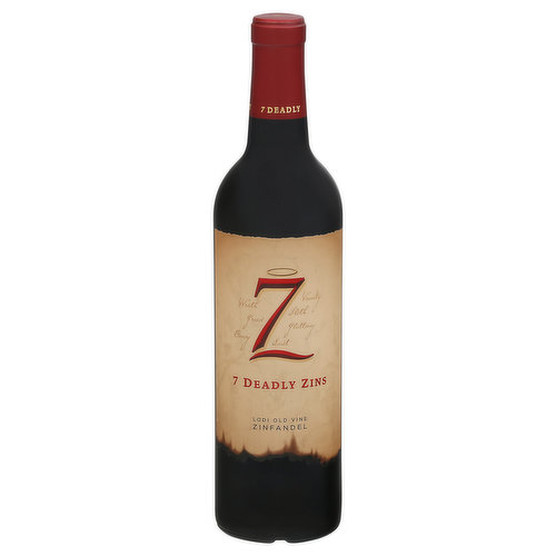 Wrath; Greed; Envy; Vanity; Slot; Gluttony; Lust. Sinful Indeed. This wickedly delicious Zinfandel is temptation t first sip. Born from a Catholic school upbringing and our winemaker’s lust for hedonistically seductive wine, this flagship Old Vine Zinfandel hails from the enviable Lodi Appellation where Zinfandel reigns supreme. We’ve given our souls to growing some of the finest grapes so that saints and sinners alike can enjoy. Certified Green: Sustainable grape growing by the Lodi rules program.