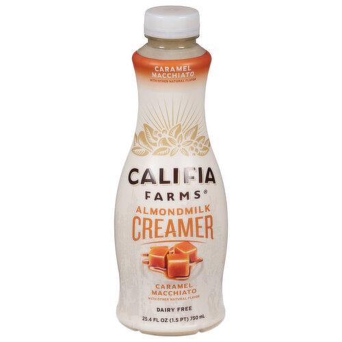 Califia Farms Creamer, Almondmilk, Caramel Macchiato