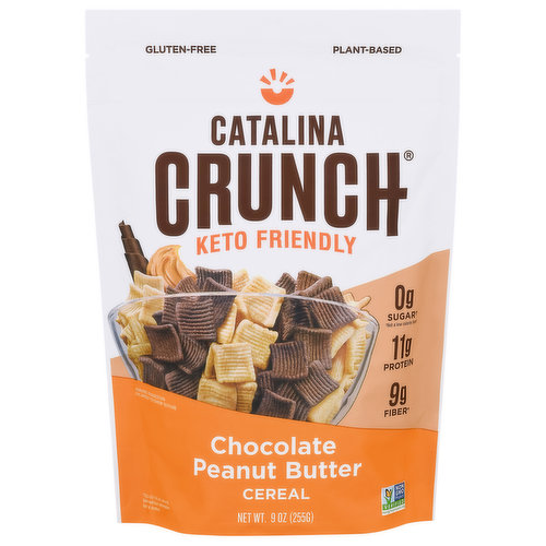 Catalina Crunch Cereal, Keto Friendly, Chocolate Peanut Butter