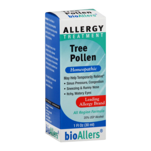 bioAllers Allergy Treatment, Tree Pollen