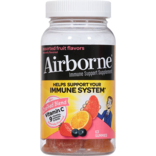 Helps support your immune system. Color will darken over time. This does not alter the potency of the product A Crafted blend you can trust. No. 1 immune support gummy brand (Based on unit sales L52W through 1/23/21). Health. Hygiene. Home.