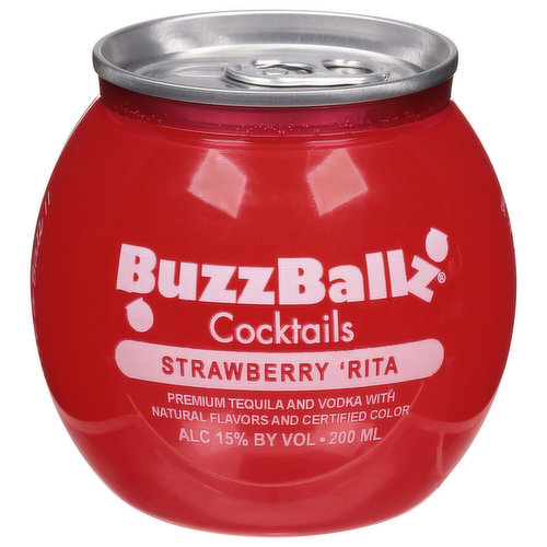 BuzzBallz Cocktails, Strawberry 'Rita