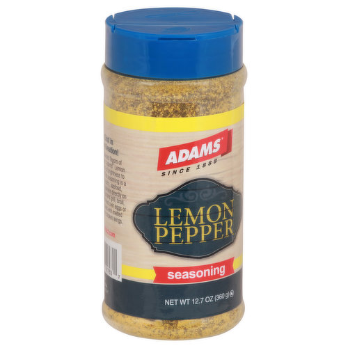 Lemon Pepper Seasoning | Certified Organic Spice Blend Small Refill