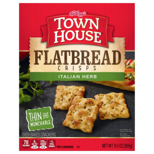 Town House Crackers Oven Baked Italian Herb Flatbread Crisps   8a1fee5a 8950 405a B297 F0c3475d2194 