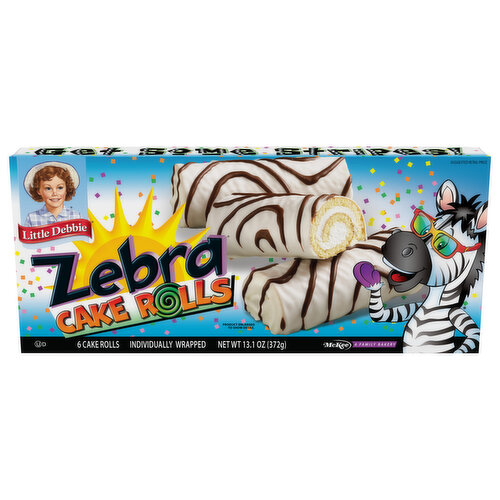 Little Debbie Cake Rolls, Zebra