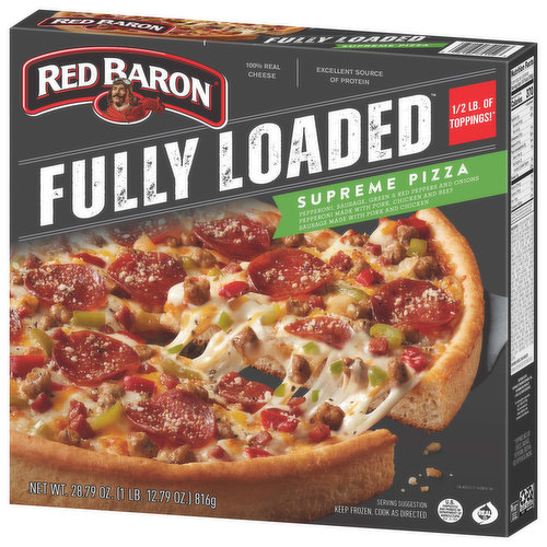 red baron pizza