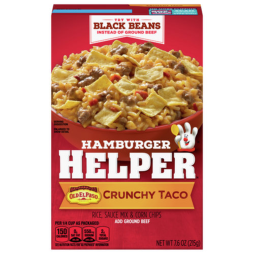 Hamburger Helper Taco, Crunchy