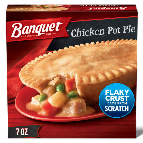 Banquet Chicken Pot Pie Frozen Pot Pie Dinner