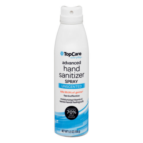 TopCare Hand Sanitizer, Spray, Unscented