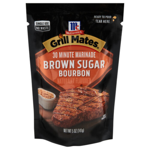 McCormick Grill Mates Brown Sugar Bourbon Single Use Marinade
