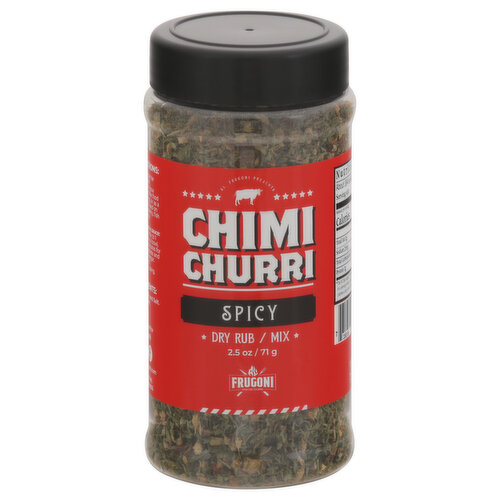Al Frugoni Dry Rub/Mix, Spicy, Chimi Churri