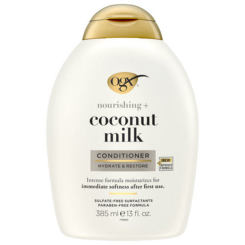 Ogx Conditioner, Nourishing +, Coconut Milk