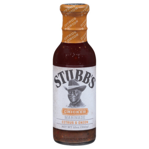 Stubb's Citrus & Onion Chicken Marinade