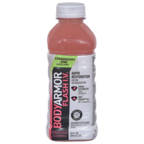 BodyArmor Electrolyte Beverage, Strawberry Kiwi Brookshire's