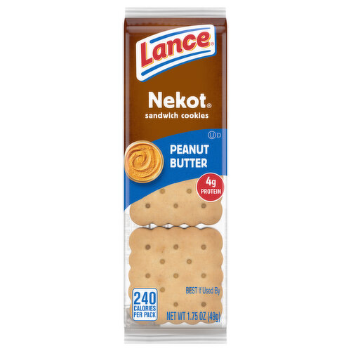 Lance Sandwich Cookies, Peanut Butter