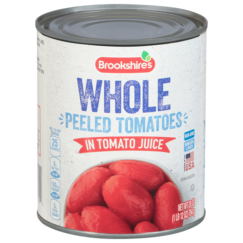 Brookshire's Whole Tomatoes, Peeled