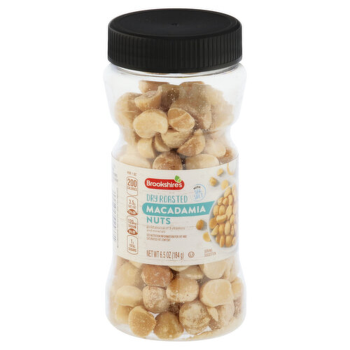 Brookshire's Macadamia Nuts with Sea Salt, Dry Roasted