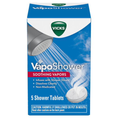 Vicks Shower Tablets, Soothing Vapors