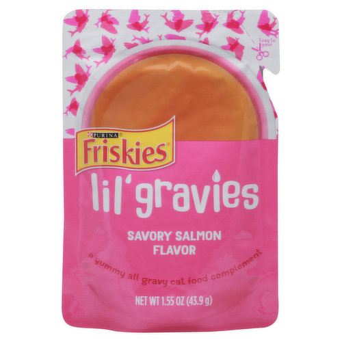 Friskies Cat Food, Savory Salmon Flavor