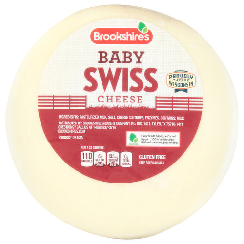 Brookshire's Deli Baby Swiss Cheese