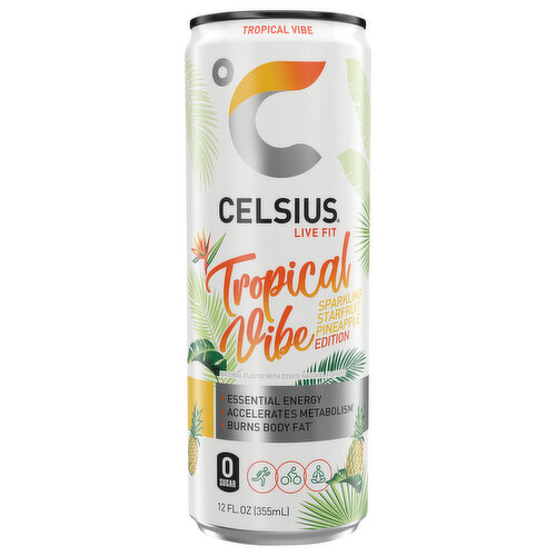 Celsius Energy Drink, Tropical Vibe