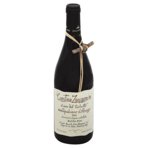 Cantina Zaccagnini Red Dry Wine, 2011