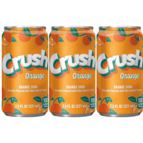 Crush Soda, Orange