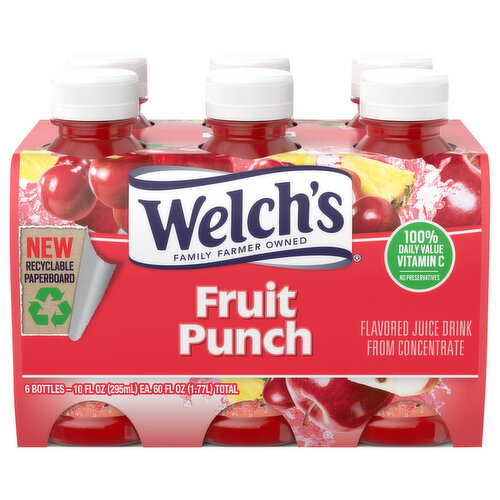 Welch's Flavored Juice Drink, Fruit Punch