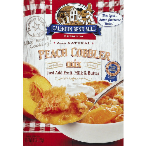 Calhoun Bend Peach Cobbler Mix