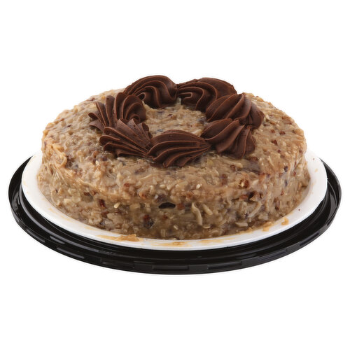 Fresh Single Layer German Chocolate Cake