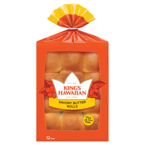 King's Hawaiian Rolls, Savory Butter