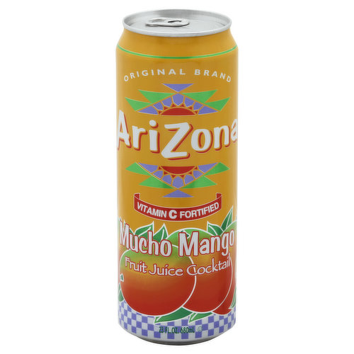 AriZona Fruit Juice Cocktail, Mucho Mango