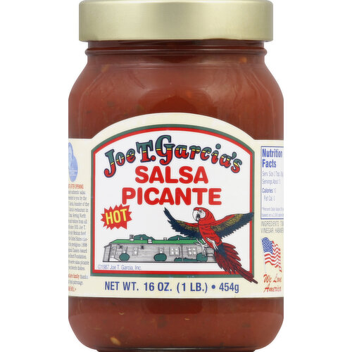 Joe T Garcias Salsa Picante, Hot