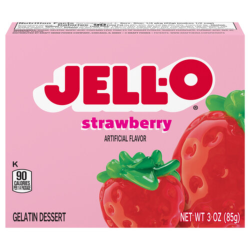 Jell-O Gelatin Dessert, Strawberry