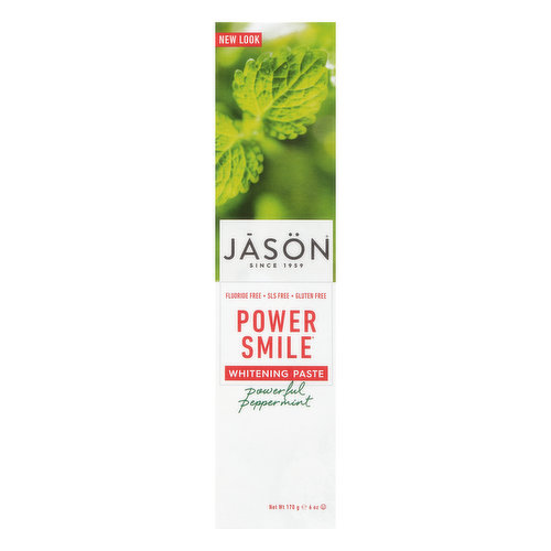 Jason Powerful Peppermint Whitening Toothpaste