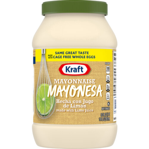 Kraft Real Mayonnaise with Lime Juice