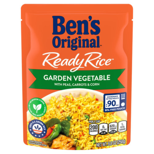 Ben's Original Rice, Garden Vegetable