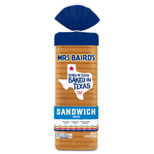 Mrs Baird's Bread, Sandwich