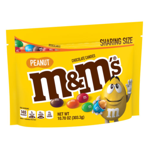 Calories in M&M's Peanut M&M's (Fun Size) and Nutrition Facts